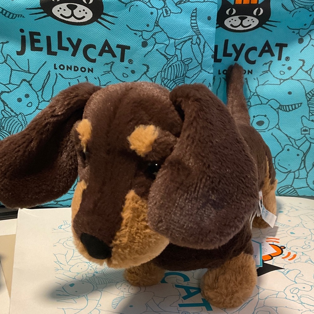 HJ1-Jellycat Otto Sausage dog